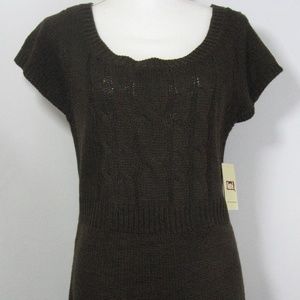 l.e.i. 2 for 1 Sweater Dress Scarf Juniors XXL New